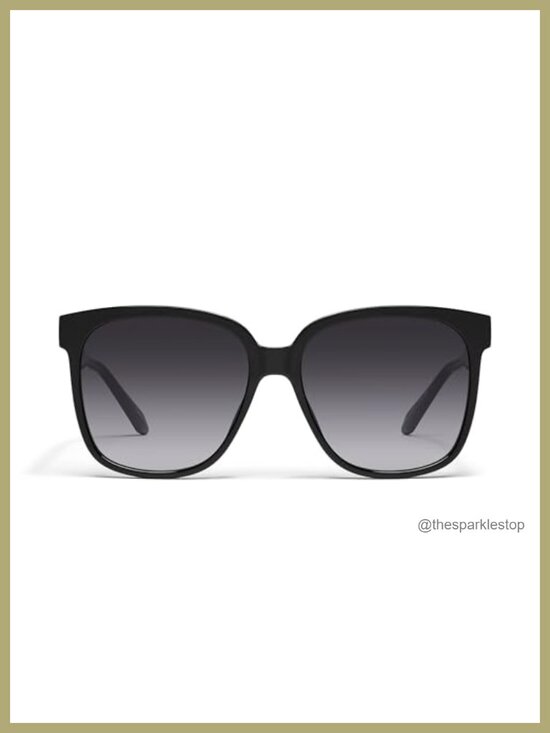 Square Sunglasses for Women Non Polarized UV Protection with Case